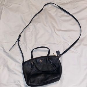 Black coach purse